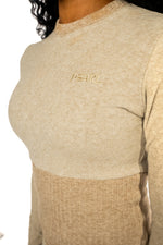 Load image into Gallery viewer, M001- Compressed Knit Crew Top