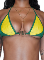 Load image into Gallery viewer, PK001- Two-Tone Jersey Swim Top
