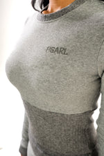 Load image into Gallery viewer, M001- Compressed Knit Crew Top
