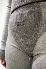 Load image into Gallery viewer, M001- Cheeky Tanga Knit Leggings
