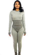 Load image into Gallery viewer, M001- Compressed Knit Crew Top
